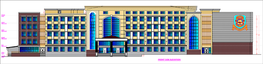 SFS-Guwahati upcoming-school-front-elevation