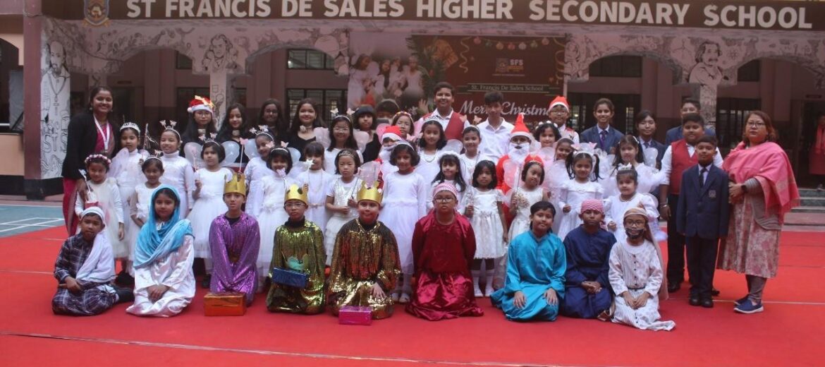 Pre-christmas celebration 2023 at sfs guwahati
