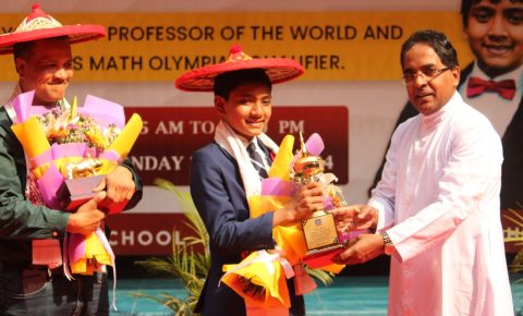 Sfs guwahati welcomes the world’s youngest professor