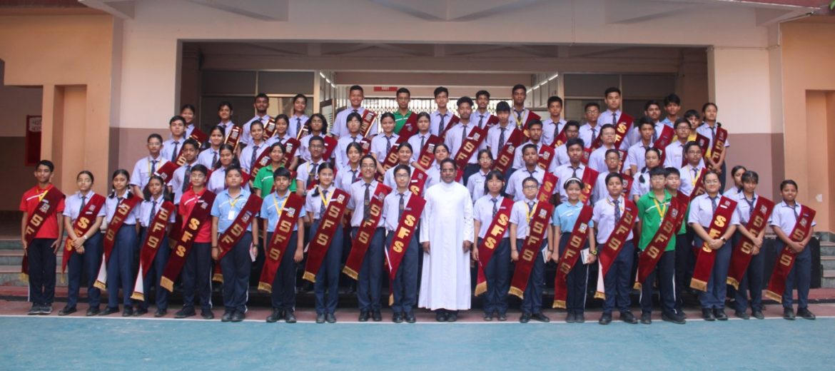 Investiture ceremony of the student council for session 2024-25