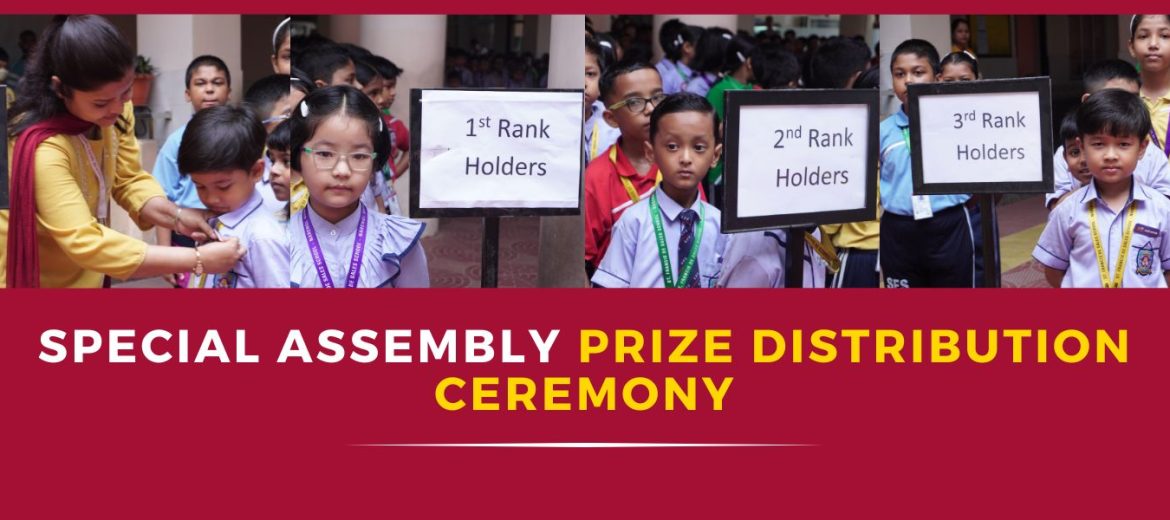 Special assembly prize distribution ceremony