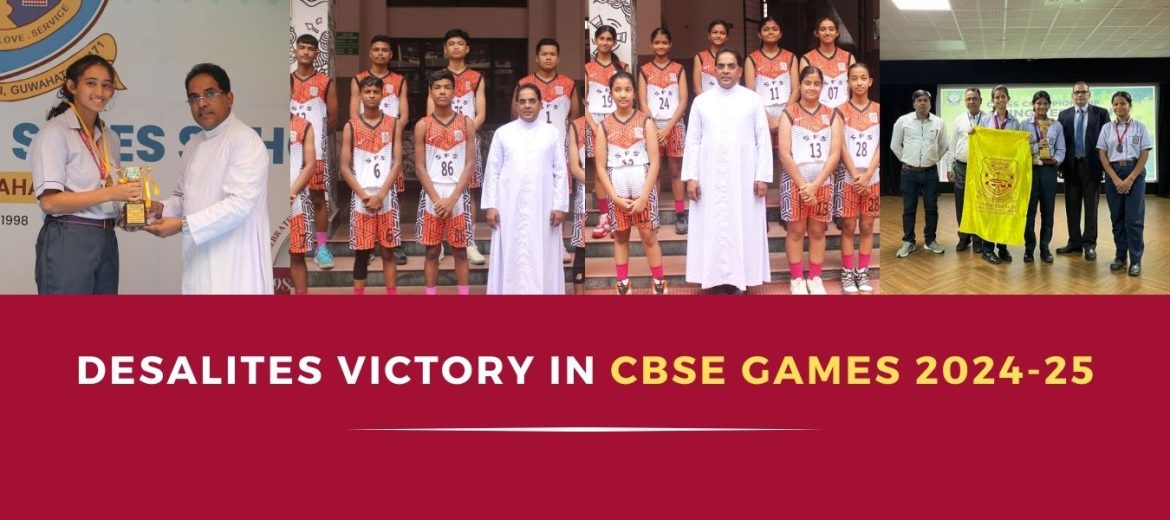 Desalites victory in cbse games 2024-25